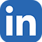 Logo for social media company linkedin