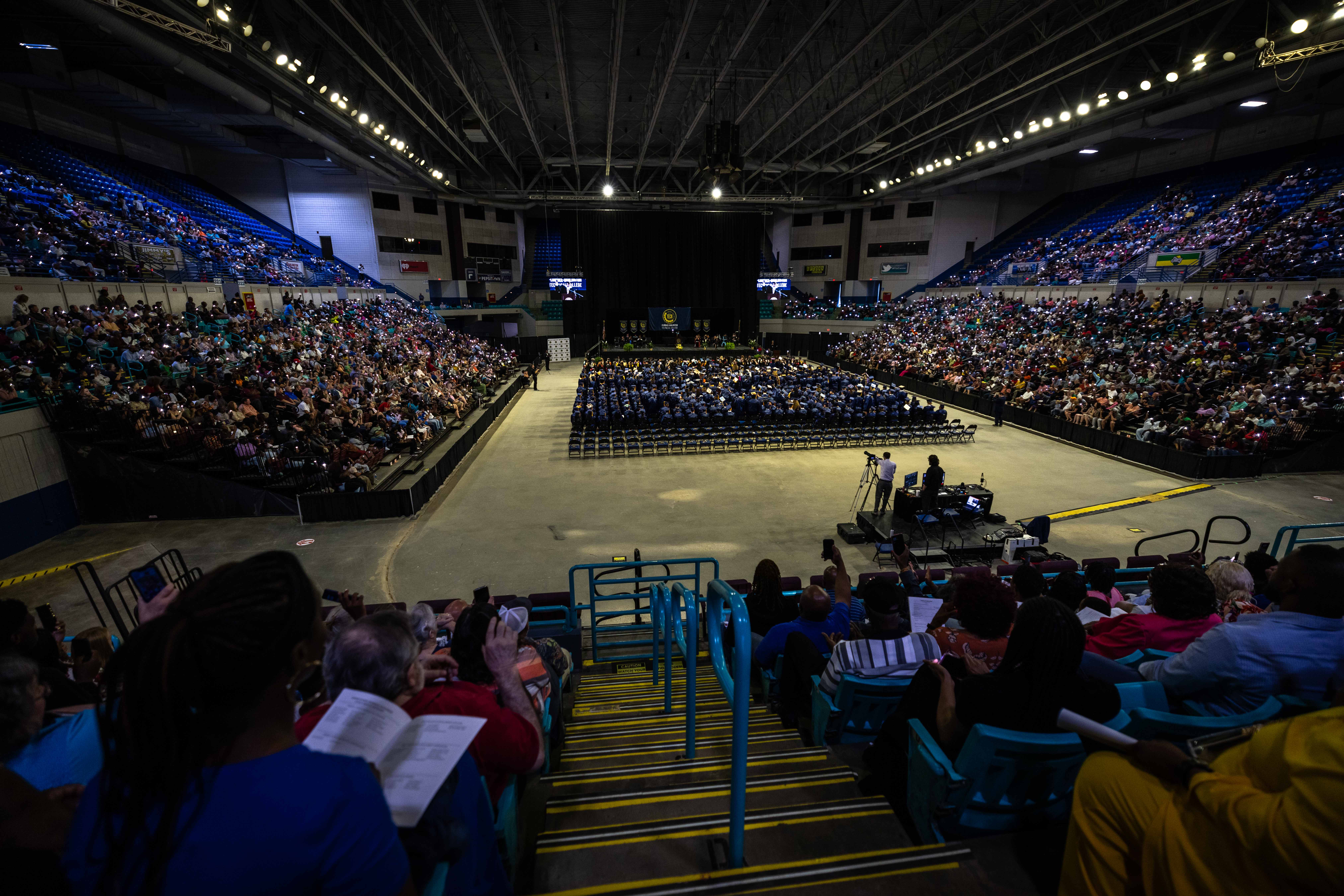 An image of the Florence Center auditorium during the FDTC 2024 Graduation ceremony.
