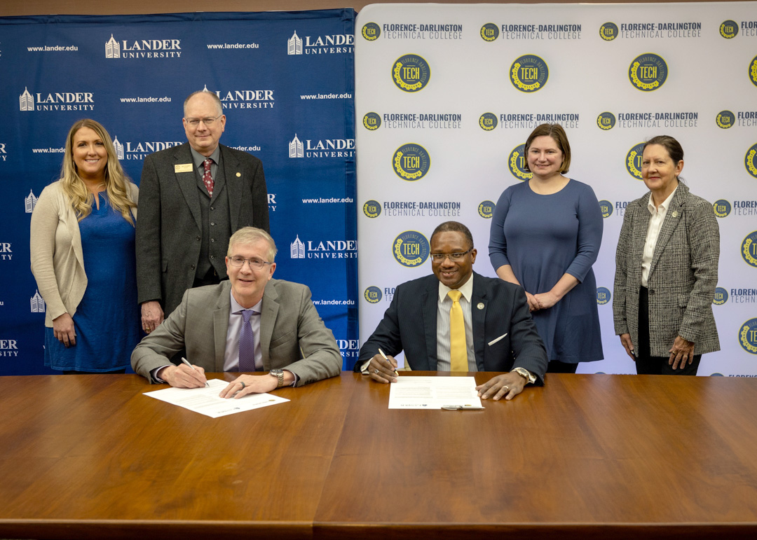 Lander University, FDTC Sign Transfer Partnership