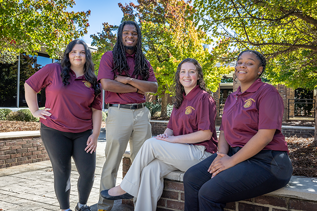 An image of a group of diverse college students